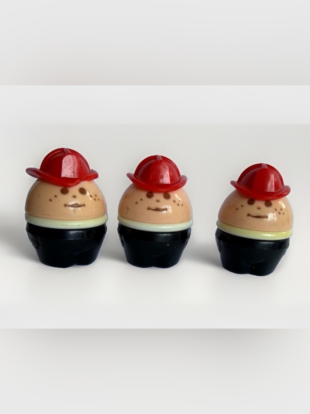 Vintage Little Tikes Toddle Tots Firemen Lot of 3 Firefighters READ